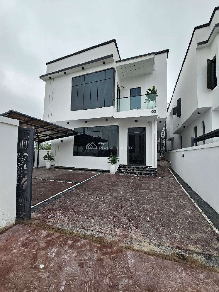 Modern Luxury Spacious 5 Bedroom Fully Detached Duplex with Bq,pool, Chevron Toll Gate, Orchid Road, Lekki, Lagos, Detached Duplex for Sale