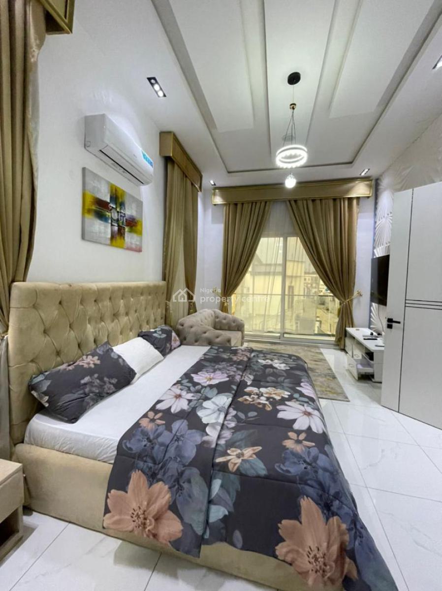 Furnished 4 Beds All Ensuite Duplex, Swimming Pool, 24 Hours Power, Ikota, Lekki, Lagos, Semi-detached Duplex for Rent