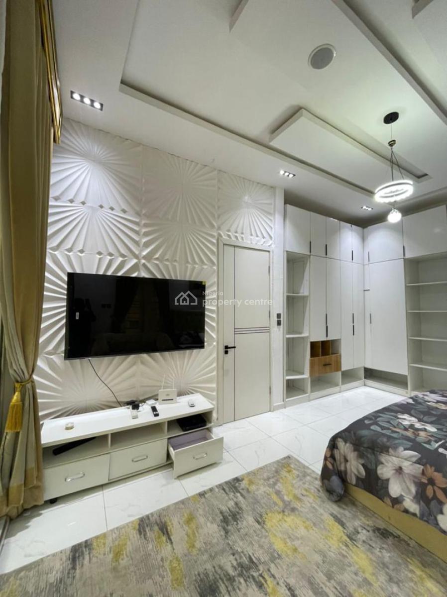 Furnished 4 Beds All Ensuite Duplex, Swimming Pool, 24 Hours Power, Ikota, Lekki, Lagos, Semi-detached Duplex for Rent