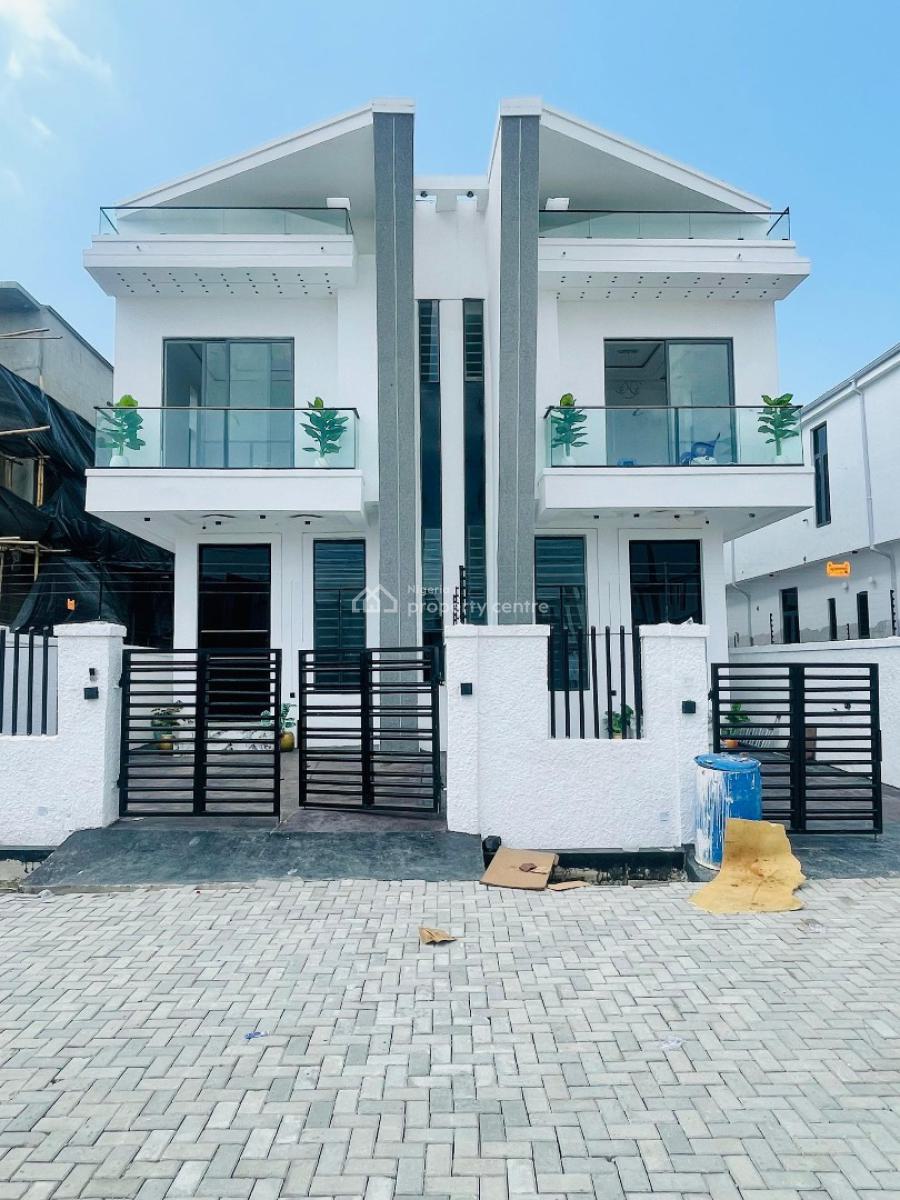 4 Bedroom Semi Detached Duplex with Bq, Ajah Lekki, Ajah, Lagos, Semi-detached Duplex for Sale