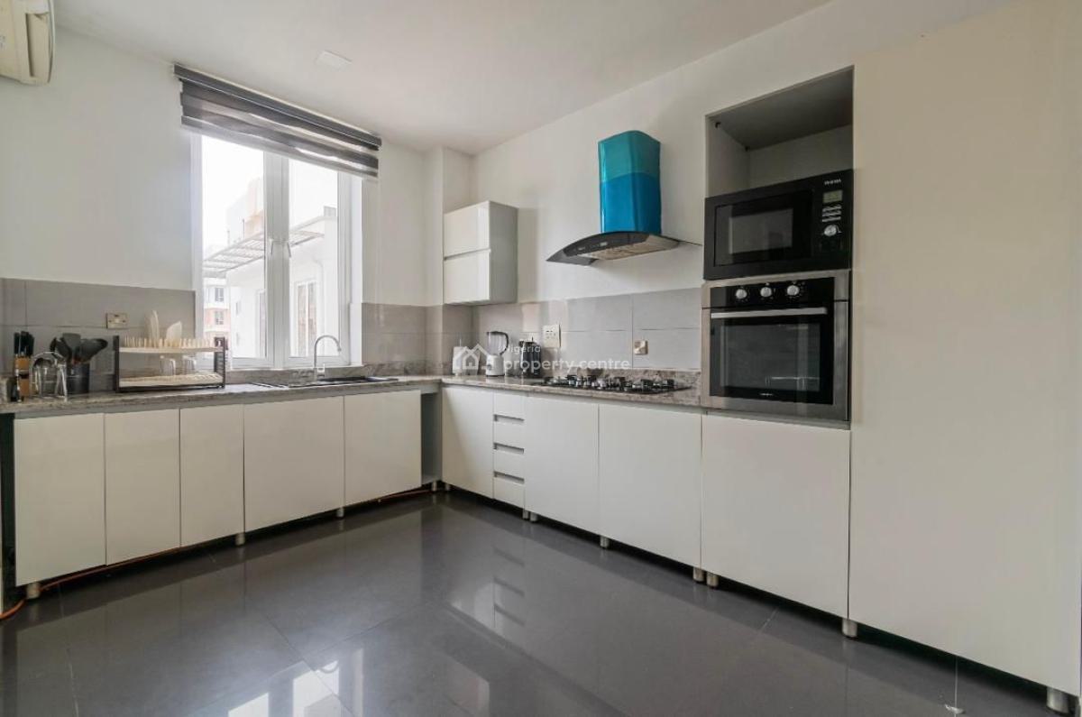 Water View Exquisite Fully Furnished 3 Bedroom Apartment, Banana Island, Ikoyi, Lagos, Flat / Apartment Short Let