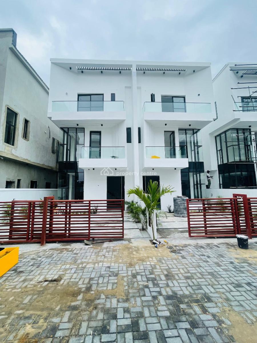Luxury Built 4 Bedroom Semi Detached Duplex with Bq, Luxury Built 4 Bedroom Semi Detached Duplex with Bq, Orchid, Lekki, Lagos, House for Sale