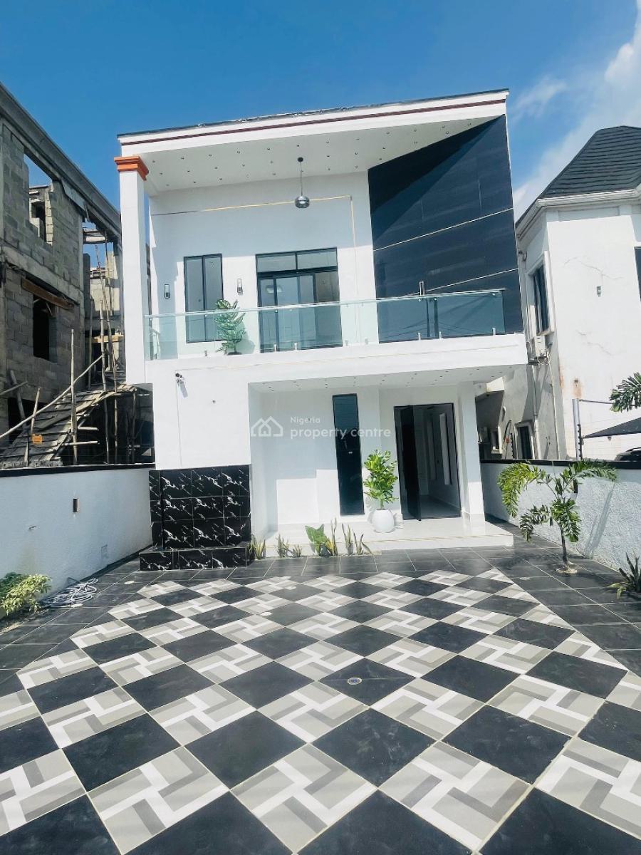 5 Bedroom Fully Detached Duplex Smart Home in a Serene Estate with Bq, Ajah Lekki, Ajah, Lagos, Detached Duplex for Sale