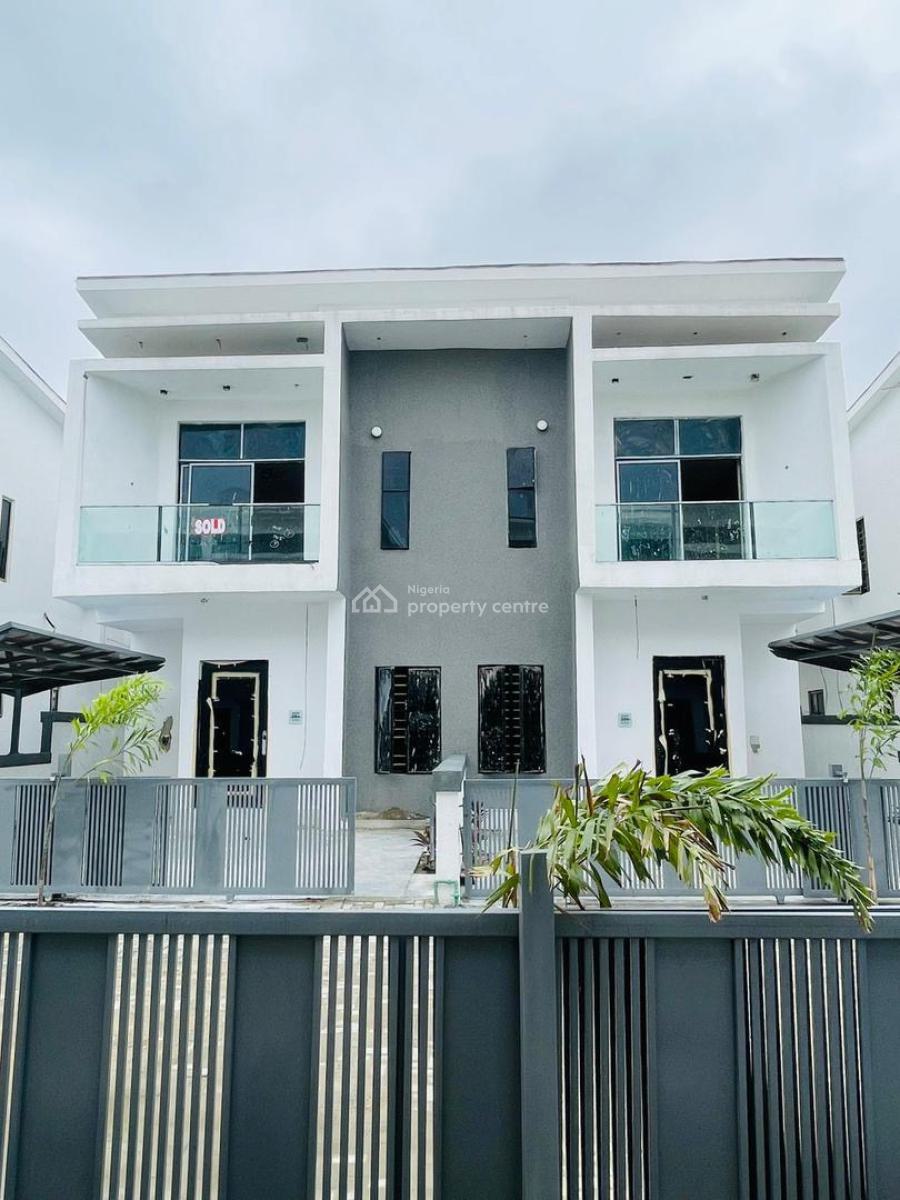 Luxuriously Built 4 Bedroom Semi Detached Duplex Plus Bq, Luxuriously Built 4 Bedroom Semi Detached Duplex Plus Bq , Orchid, Lekki, Lagos, House for Sale