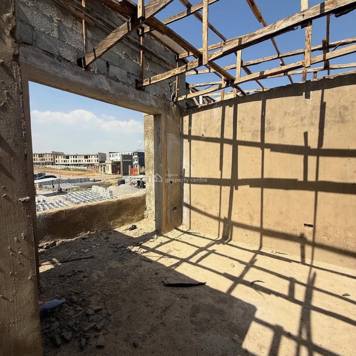 Standard 3 Bedroom Semi Detached Duplex 1 Room Bq, Jabi, Abuja, Semi-detached Duplex for Sale