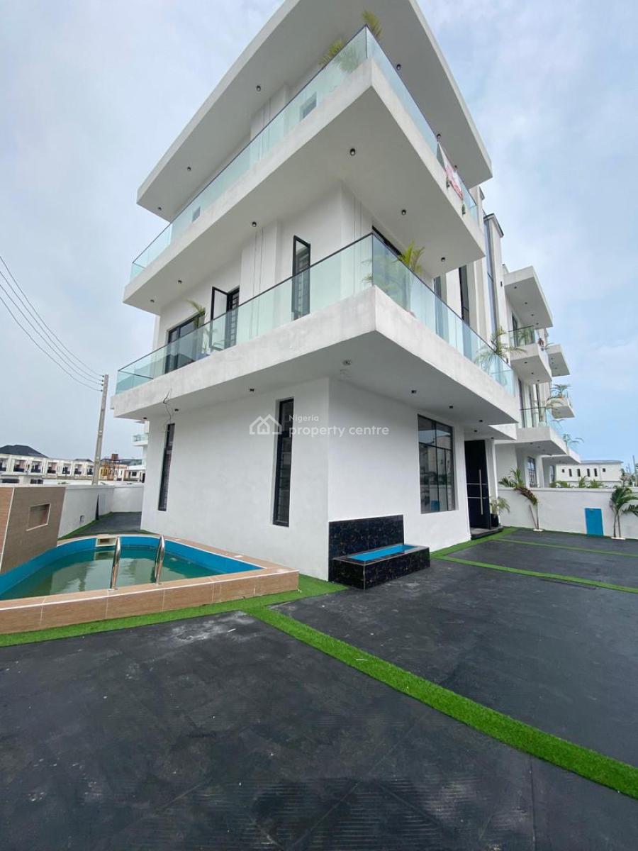 Luxury Five Bedroom Duplex with Pool, Orchid, Lekki Phase 2, Lekki, Lagos, Detached Duplex for Rent