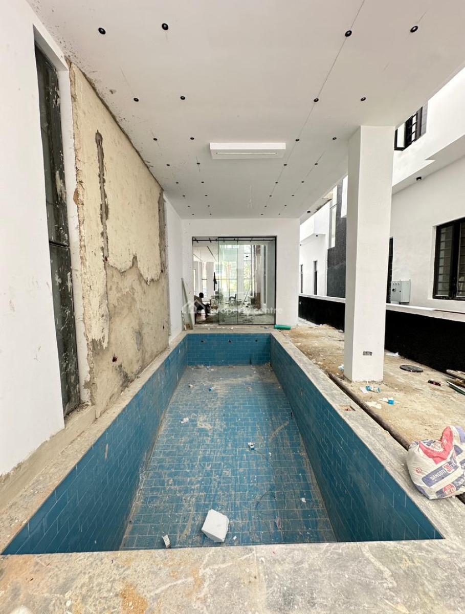 Spacious 5 Bedroom Detached Duplex with Bq and Pool, Ikota, Lekki, Lagos, Detached Duplex for Sale