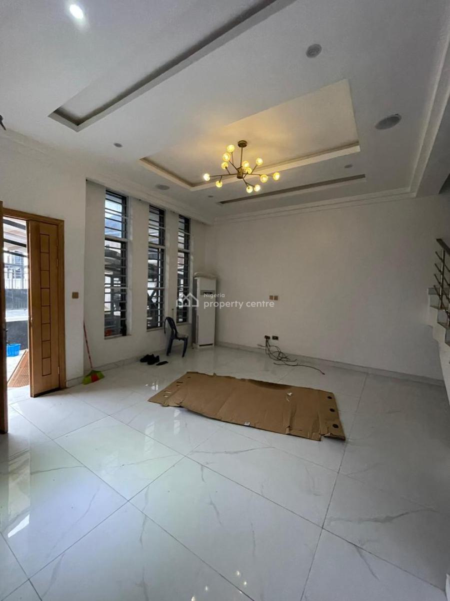 Luxury 4 Bedroom Semi Detached Duplex with Bq, Chevron, Lekki, Lagos, Semi-detached Duplex for Rent