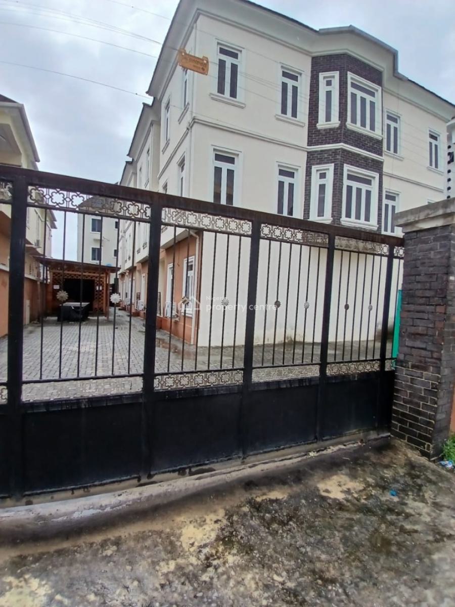 Fully Furnished 5 Bedroom Terrace Duplex on 3 Floors, Agungi, Lekki, Lagos, Terraced Duplex for Rent