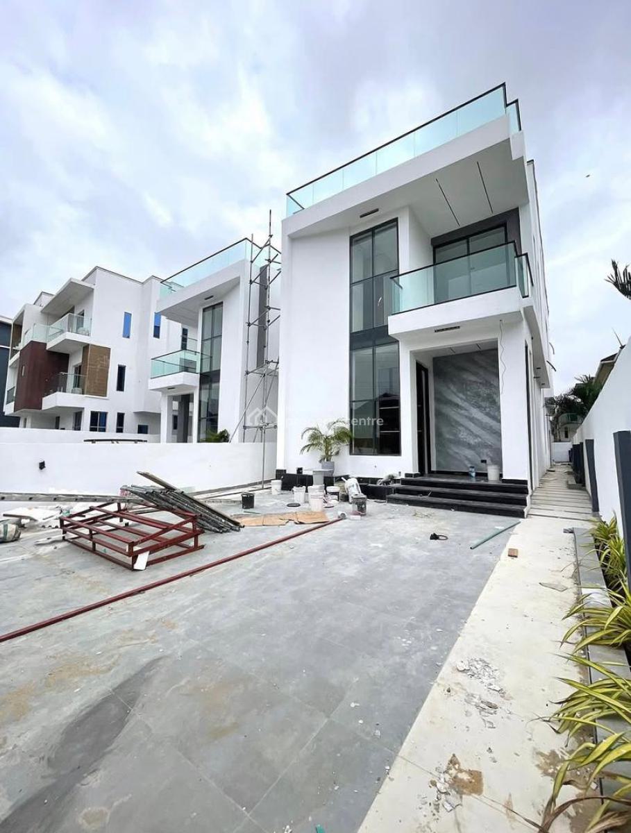 Luxurious 5 Bedroom Detached Duplex with Cinema, Swimming Pool Rooftop, Chevron, Lekki, Lagos, Detached Duplex for Sale