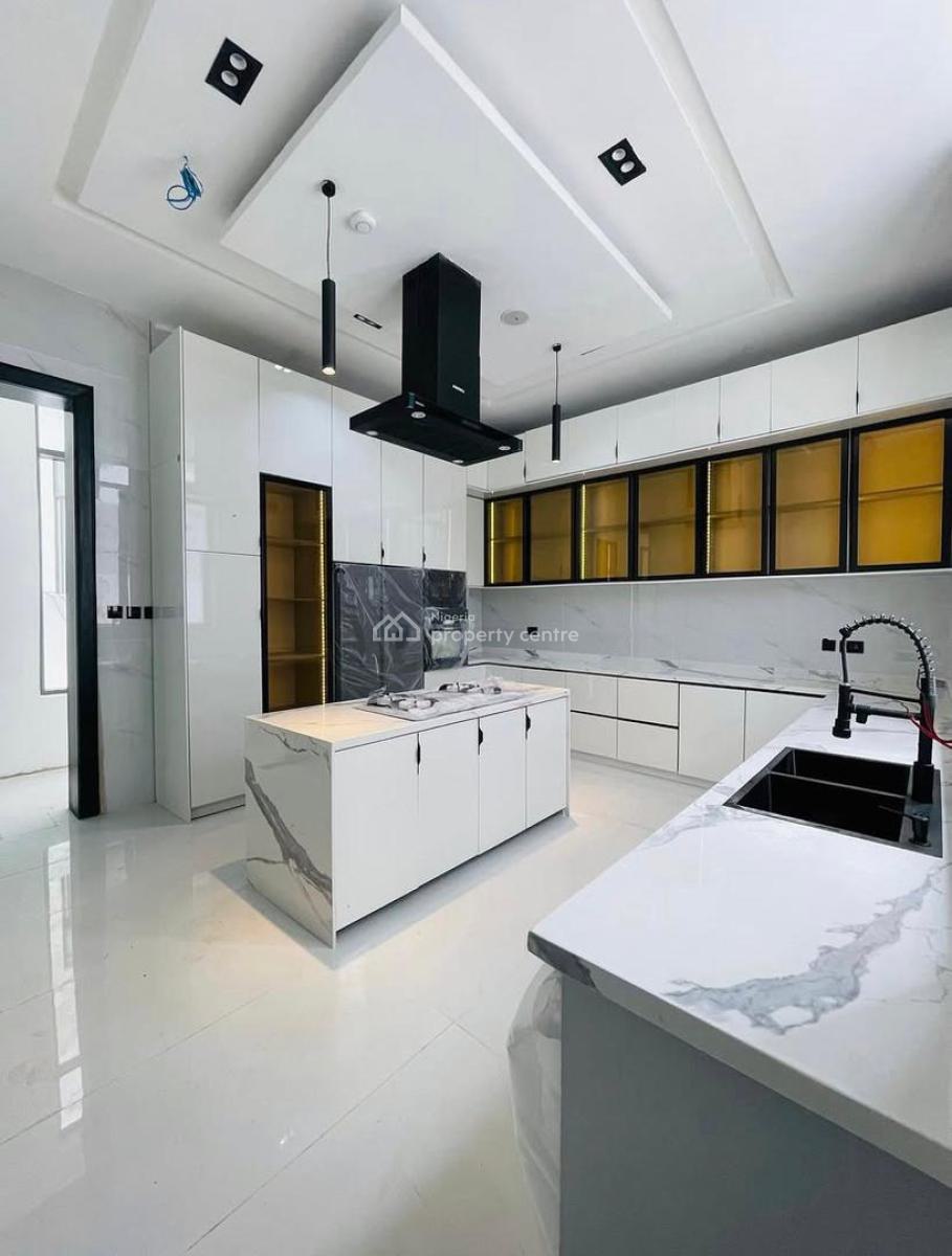 Luxurious 5 Bedroom Detached Duplex with Cinema, Swimming Pool Rooftop, Chevron, Lekki, Lagos, Detached Duplex for Sale