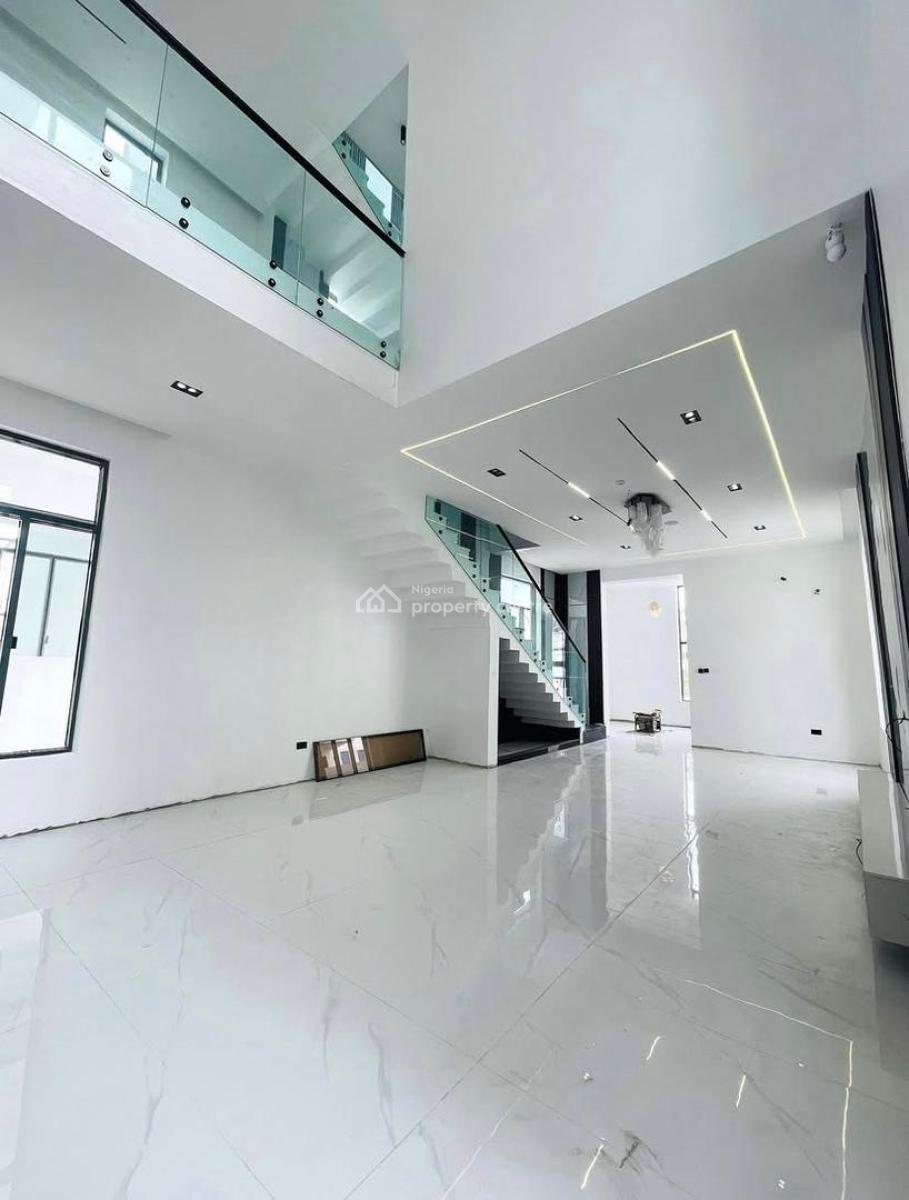 Luxurious 5 Bedroom Detached Duplex with Cinema, Swimming Pool Rooftop, Chevron, Lekki, Lagos, Detached Duplex for Sale