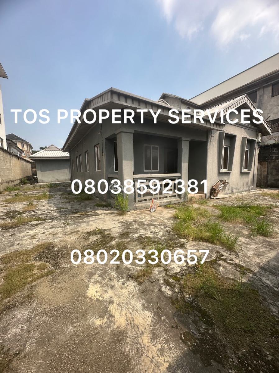 Fully Detached Dual Bungalows (self-compound), Off Herbert Macaulay Way, Yaba, Lagos, Detached Bungalow for Rent