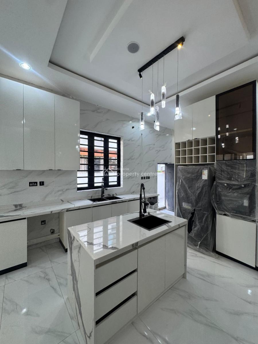 Aesthetically Pleasing 5 Bedroom Detached Duplex with a Pool, Bq, & Cinema, Ologolo, Lekki, Lagos, House for Sale