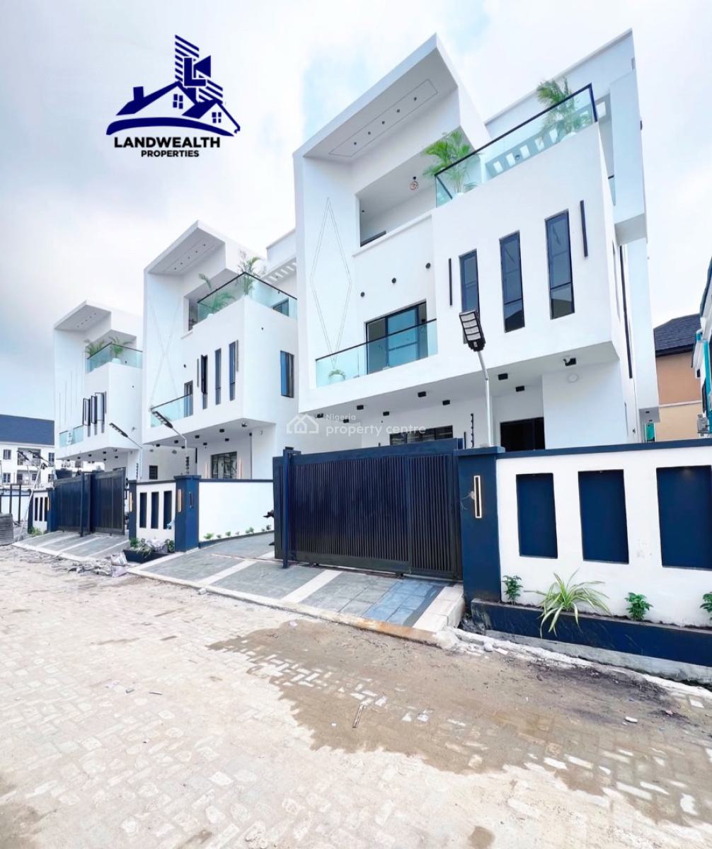 5 Bedroom Detached with Pool, Solar, Inverter, Gym Room, & Cinema, Ikota, Lekki, Lagos, Detached Duplex for Sale