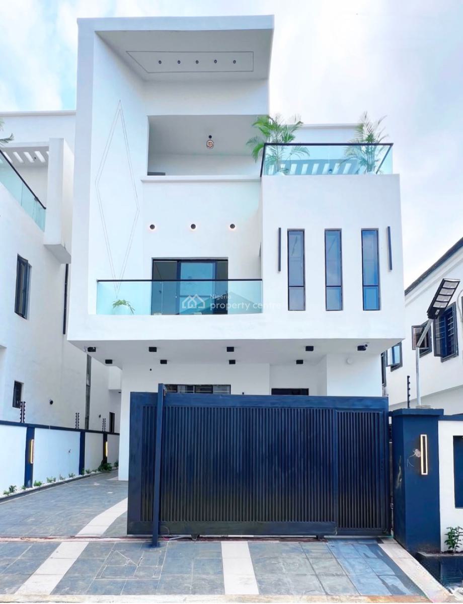5 Bedroom Detached with Pool, Solar, Inverter, Gym Room, & Cinema, Ikota, Lekki, Lagos, Detached Duplex for Sale