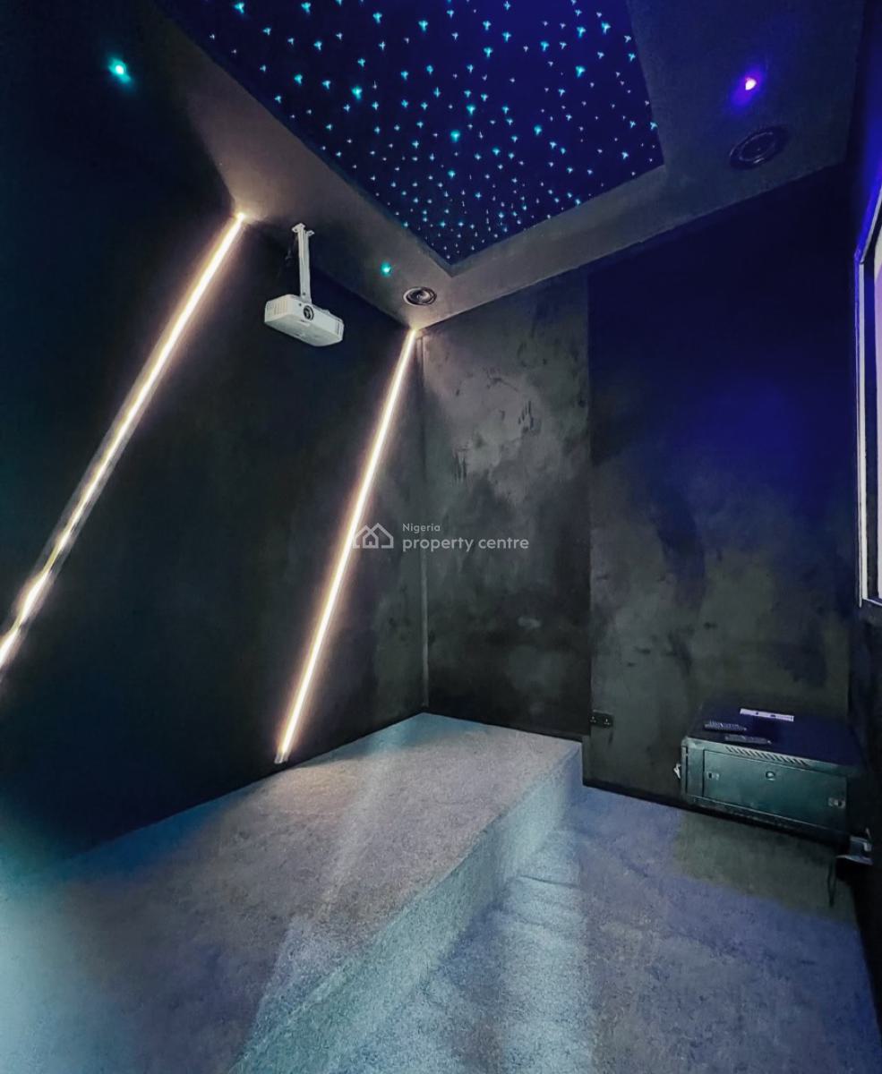 5 Bedroom Detached with Pool, Solar, Inverter, Gym Room, & Cinema, Ikota, Lekki, Lagos, Detached Duplex for Sale