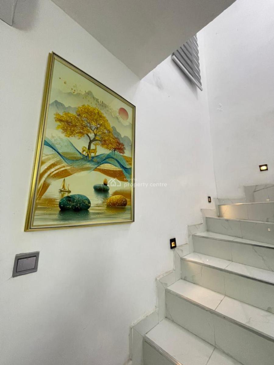 Fully Furnished 4 Bedroom Semi Detached House with Fitted Kitchen,en-s, Ikota Lekki Lagos, Lekki, Lagos, Semi-detached Duplex for Rent