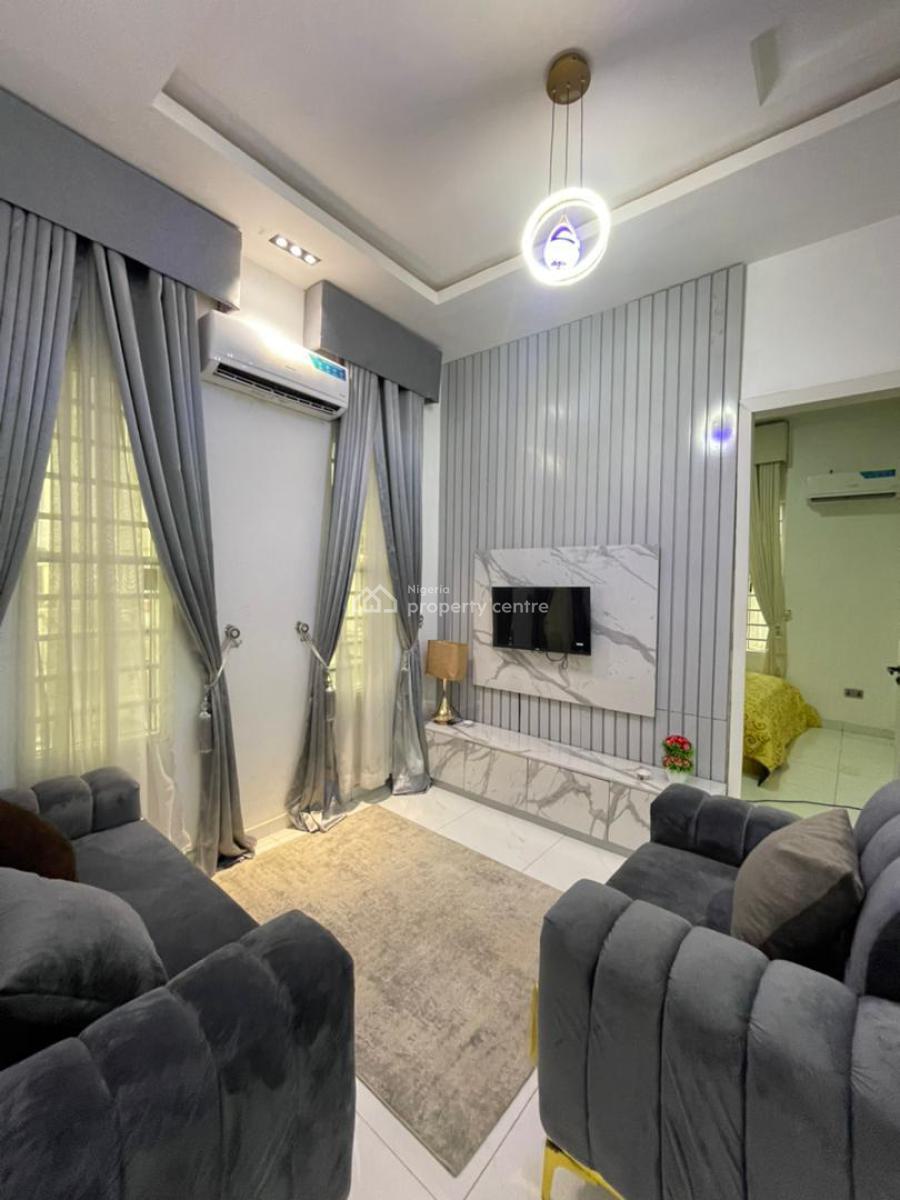 Fully Furnished 4 Bedroom Semi Detached House with Fitted Kitchen,en-s, Ikota Lekki Lagos, Lekki, Lagos, Semi-detached Duplex for Rent