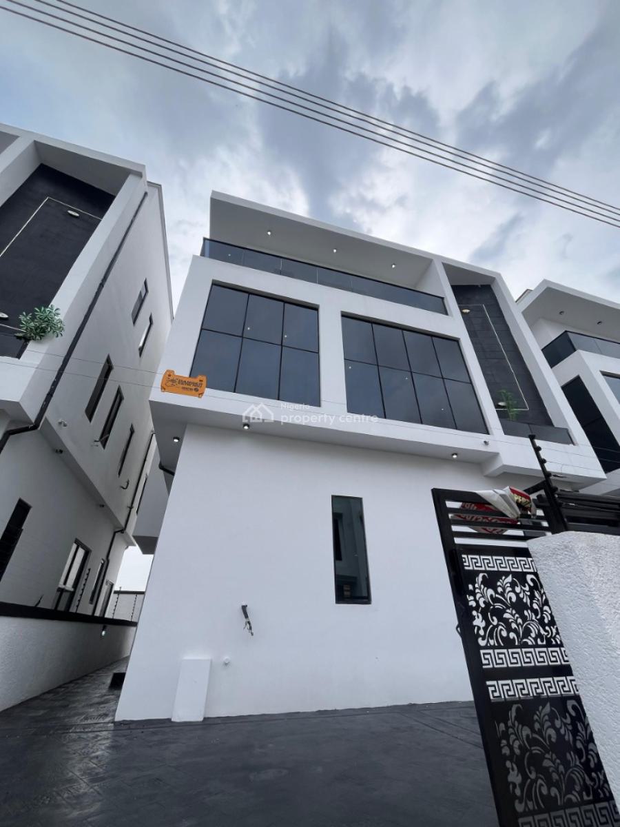 Spacious 5 Bedroom Fully Detached Duplex with Bq, Ajah, Lagos, Detached Duplex for Sale
