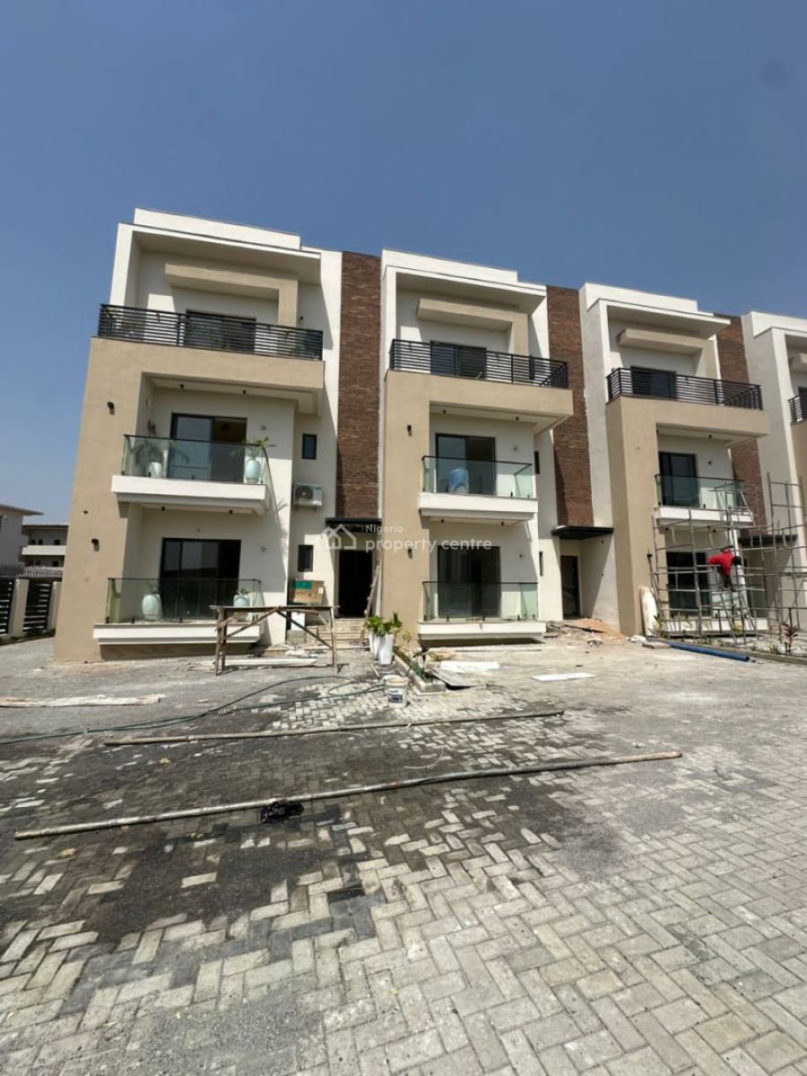 Brand New 4 Bedroom Terrace Duplex, Family Lounge and Bq, Life Camp, Abuja, Terraced Duplex for Sale