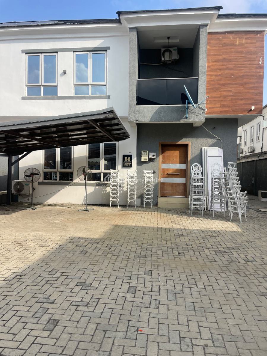 4 Bedroom Detached Duplex with a Bq, Chevron, Lekki, Lagos, Semi-detached Duplex for Rent
