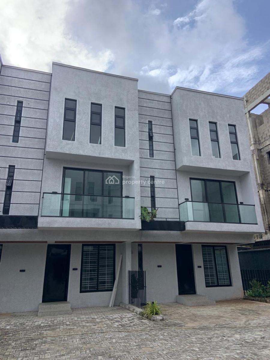 4 Bedroom Terrace Duplex on 2 Floors, Ilasan, Lekki, Lagos, Terraced Duplex for Rent
