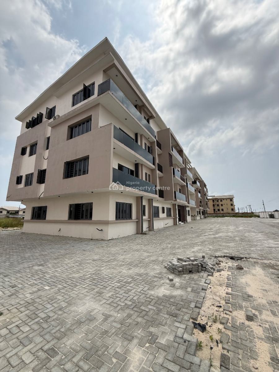 2 Bedroom Flat with Gym, Swimming Pool, Behind Rain Oil Petrol Station Abijo, Lekki, Lagos, House for Sale