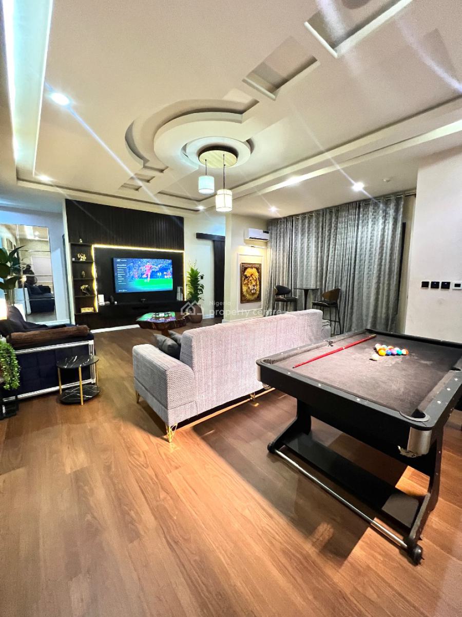 Detailed 3 Bedroom with Ps5 & Snooker, Jahi, Abuja, Flat / Apartment Short Let