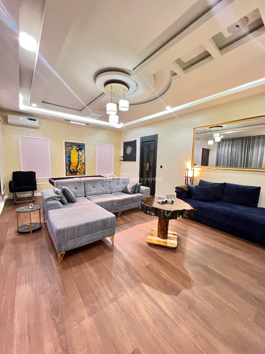 Detailed 3 Bedroom with Ps5 & Snooker, Jahi, Abuja, Flat / Apartment Short Let