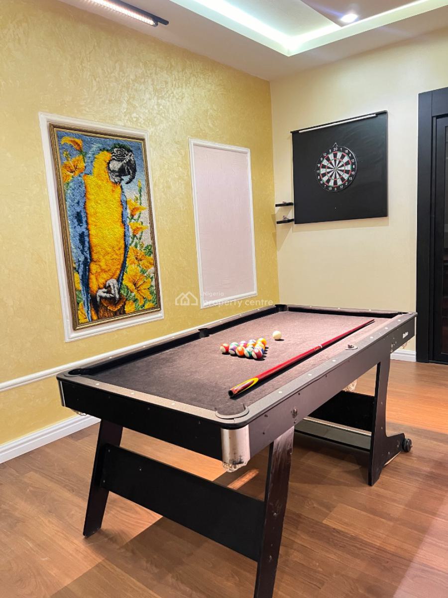 Detailed 3 Bedroom with Ps5 & Snooker, Jahi, Abuja, Flat / Apartment Short Let