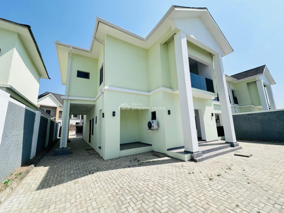 Tastefully Finished 4 Bedrooms Duplex with a Room Bq & Ac, Jabi, Abuja, Semi-detached Duplex for Rent