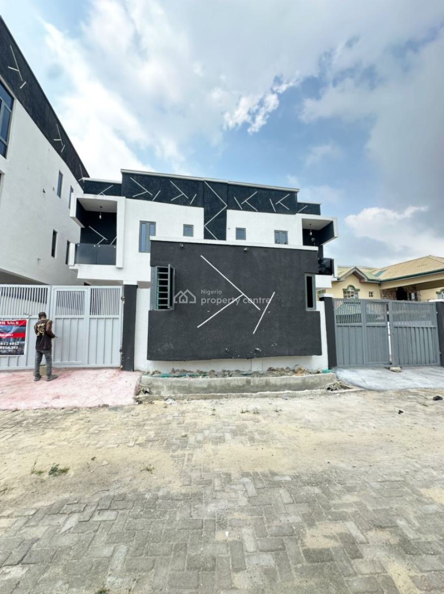 4 Bedroom Semi Detached Duplex with Bq, Ologolo, Lekki, Lagos, Semi-detached Duplex for Sale