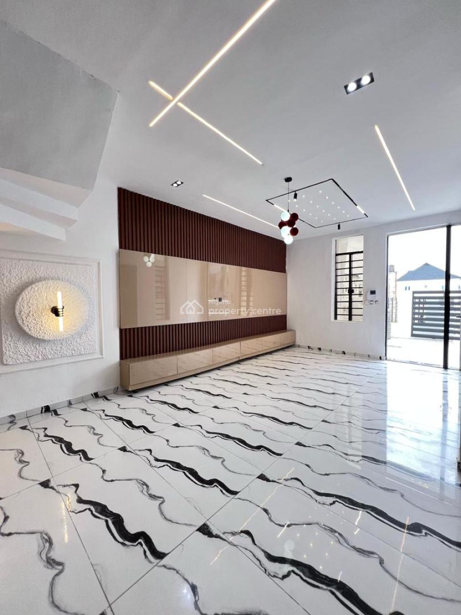 Well Built 4 Semi Detached Duplex with Bq in a Serene Environment in I, Ikota, Lekki, Lagos, Semi-detached Duplex for Sale