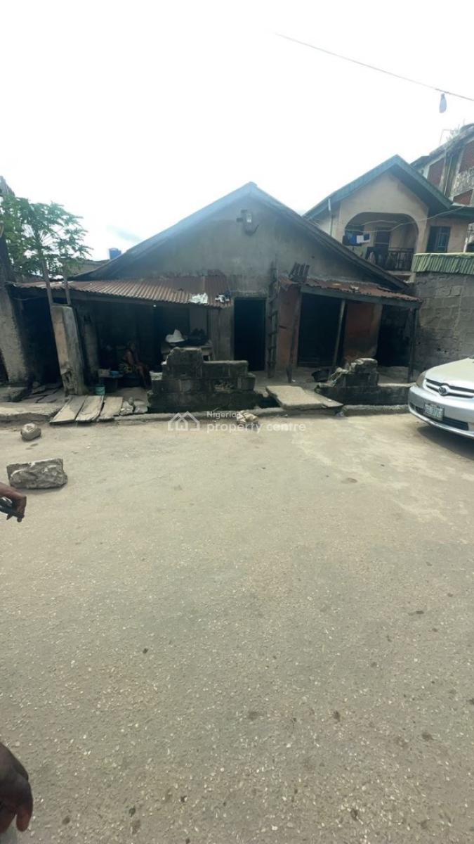Demolishable Bungalow on Over a Half Plot of Land, Euba Street, Fadeyi, Shomolu, Lagos, Land for Sale