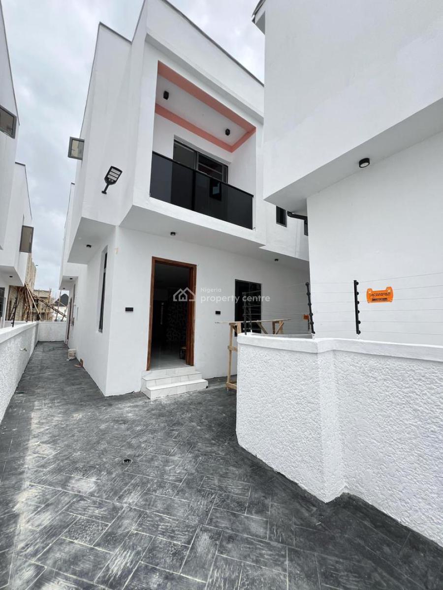 Well Built 4 Semi Detached Duplex with Bq in a Serene Environment, Ikota, Lekki, Lagos, Semi-detached Duplex for Sale