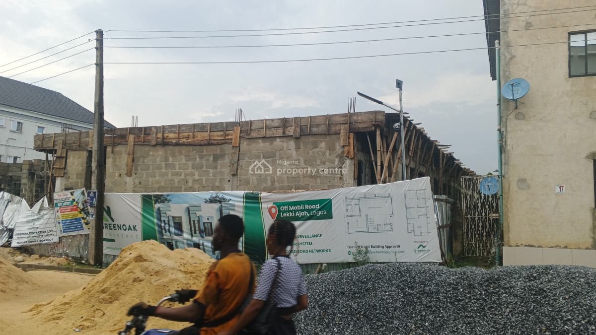 Spacious 2 Bedrooms Terrace Duplex House with Boys Quarter, Greenoak Estate Off Mobile Road, Ilaje, Ajah, Lagos, Terraced Duplex for Sale