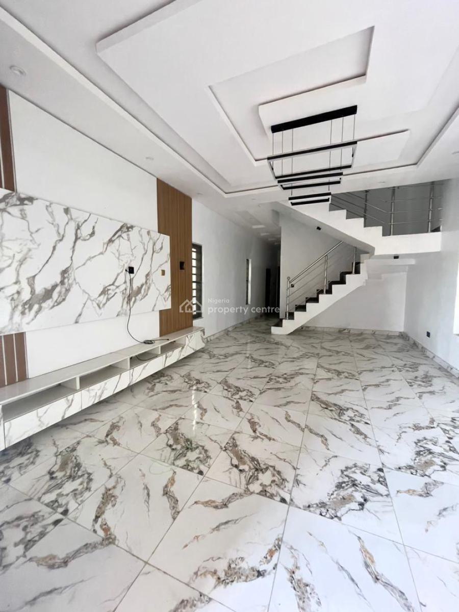 Contemporary 4 Bedroom Duplex with Bq, Ajah, Lagos, Detached Duplex for Sale