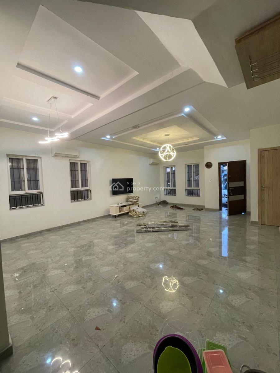 Fully Serviced 4 Bedroom Semi Detached Duplex, Chevron, Lekki, Lagos, Semi-detached Duplex for Rent