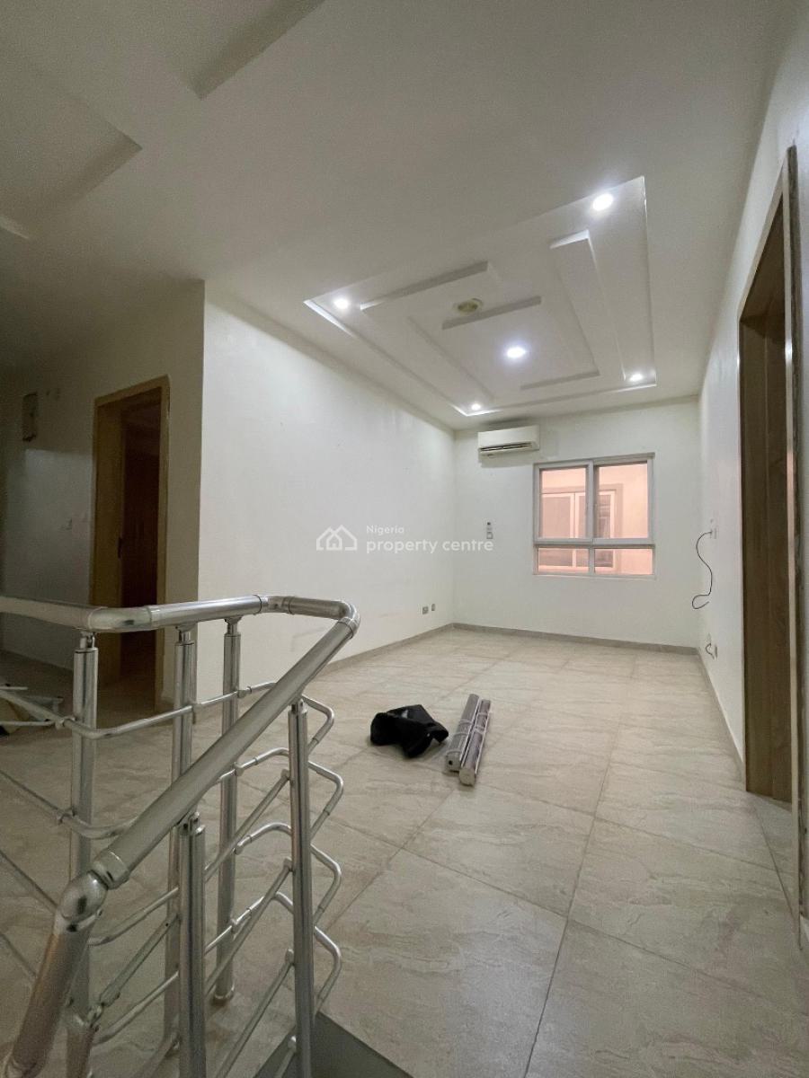 Fully Serviced 4 Bedroom Semi Detached Duplex, Chevron, Lekki, Lagos, Semi-detached Duplex for Rent