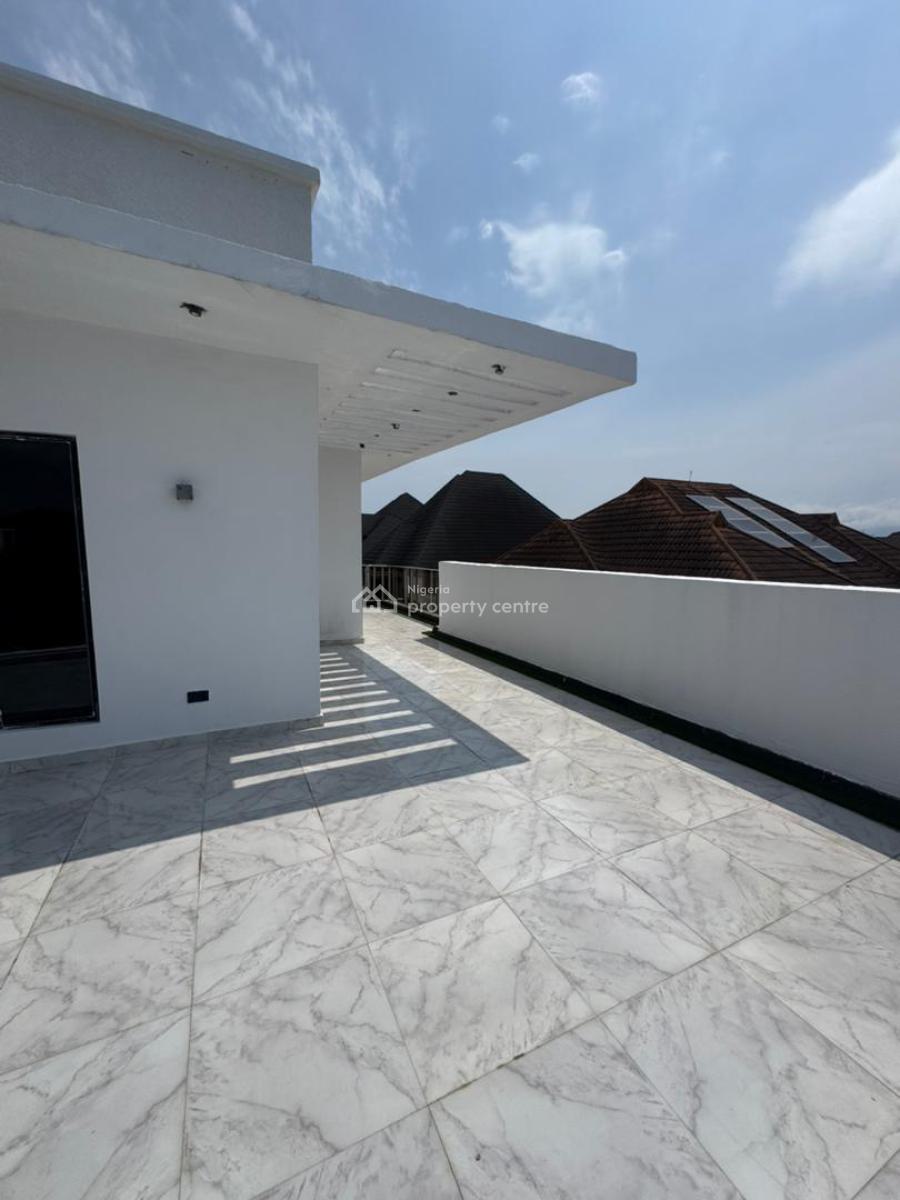 Enormous 5 Bedroom Semi Detached Duplex with a Pool and Bq, Osapa, Lekki, Lagos, House for Sale