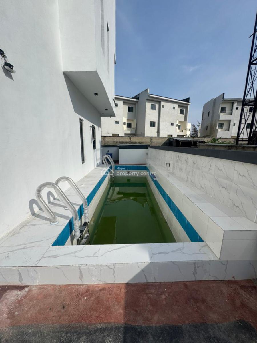 Gorgeous 5 Bedroom Duplex with a Bq and a Pool, Osapa, Lekki, Lagos, House for Sale