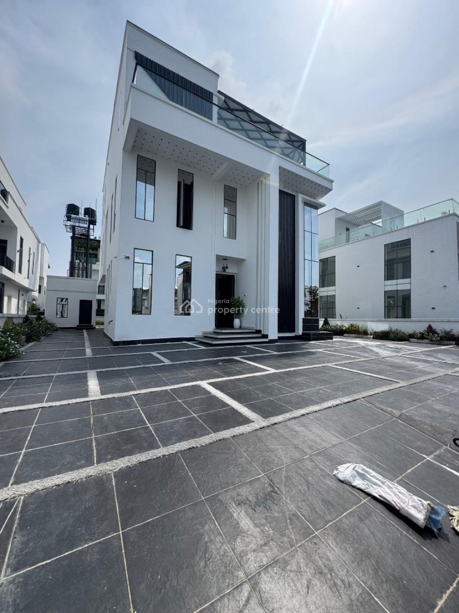 Amazing 5 Bedroom Duplex with a Pool, Bq and Cinema, Osapa, Lekki, Lagos, House for Sale