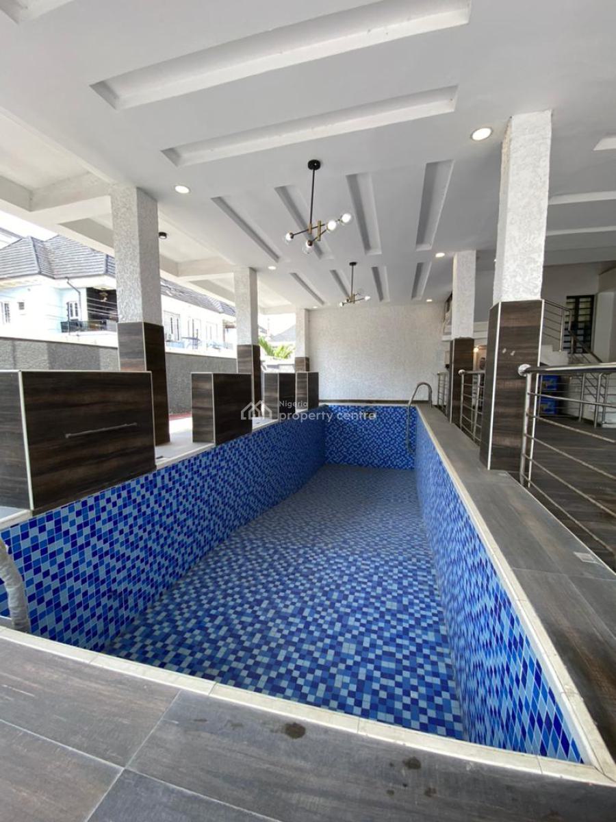 Lovely 5 Bedroom Duplex with a Bq in a Secured Vicinity, Chevron, Lekki, Lagos, House for Sale