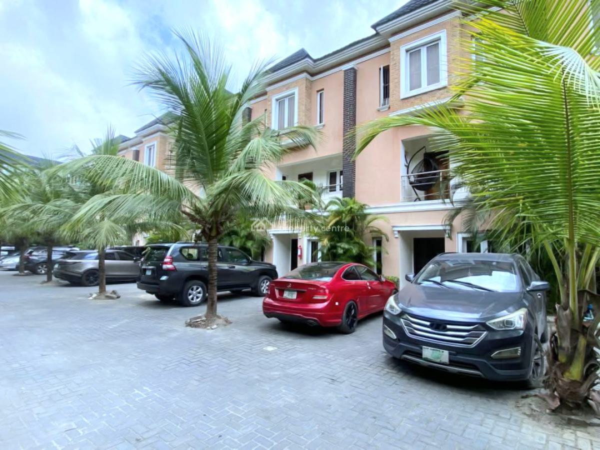 Spacious 4-bedroom Terrace Duplex, Osapa, Lekki, Lagos, Terraced Duplex for Sale
