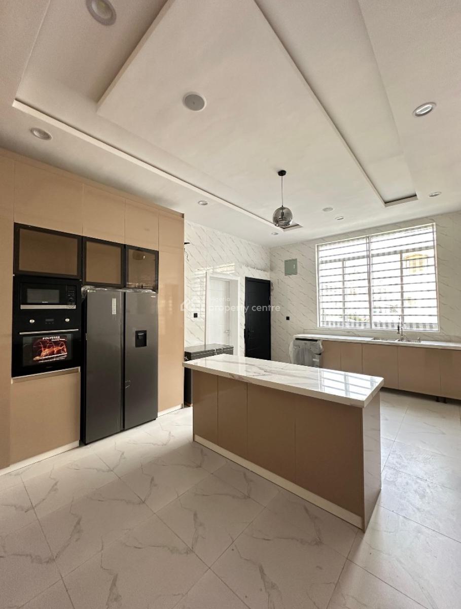 Spacious 5 Bedroom Detached with Bq, Pool and Rooftop Terrace, Ikota, Lekki, Lagos, Detached Duplex for Sale