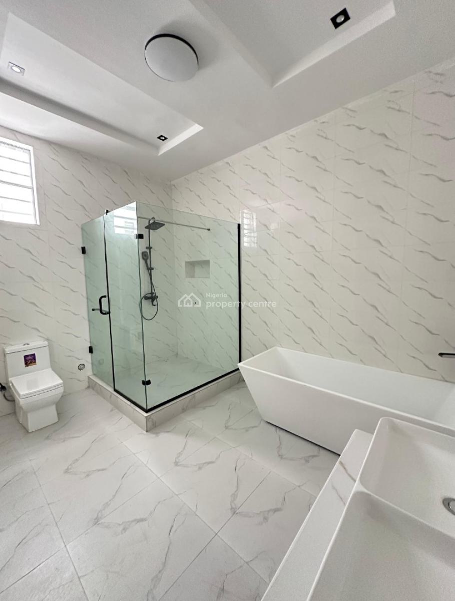 Spacious 5 Bedroom Detached with Bq, Pool and Rooftop Terrace, Ikota, Lekki, Lagos, Detached Duplex for Sale