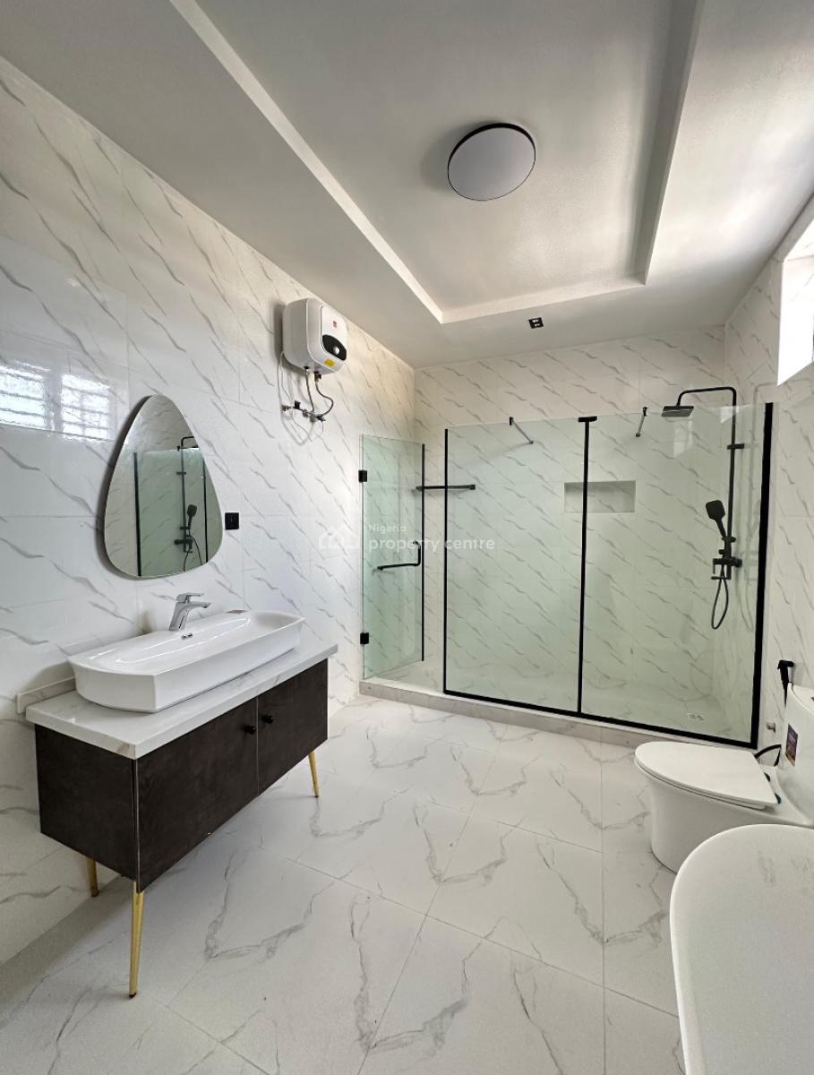 Spacious 5 Bedroom Detached with Bq, Pool and Rooftop Terrace, Ikota, Lekki, Lagos, Detached Duplex for Sale