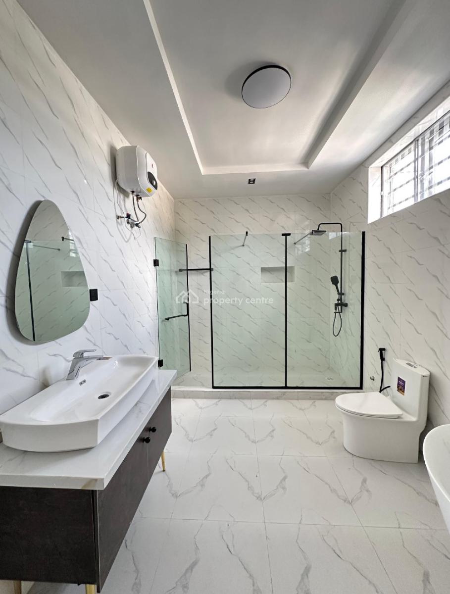 Spacious 5 Bedroom Detached with Bq, Pool and Rooftop Terrace, Ikota, Lekki, Lagos, Detached Duplex for Sale