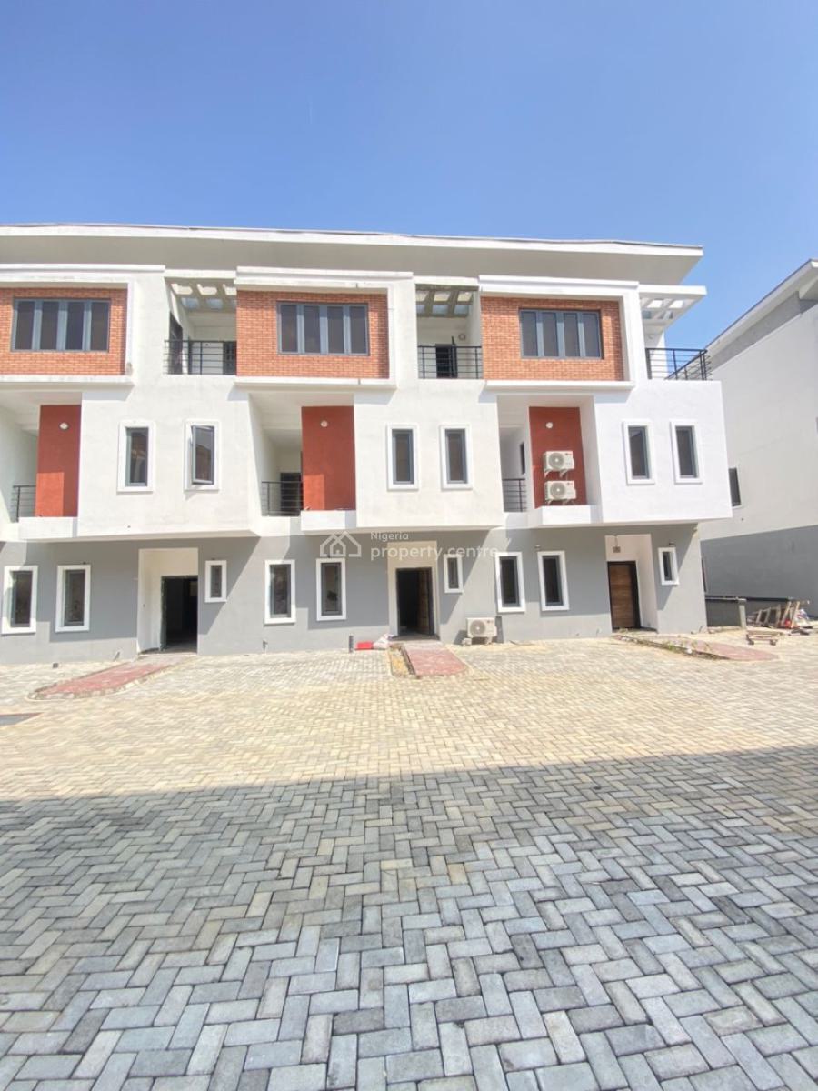 Fully Serviced 4 Bedroom Terrace Duplex with Pool, Playground Etc, Ikate, Lekki, Lagos, Terraced Duplex for Sale